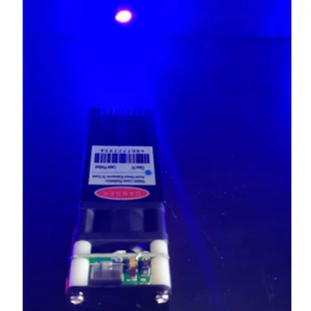 450 нм 5 Вт высокомощный лазер с синим светом, Гравировальный станок, лазерная головка