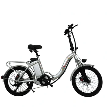 48V 12Ah Электрический Велосипед Демпфирующий Электромобиль Литиевая батарея 20 Дюймов 250 Вт Комфорт Портативный Складной