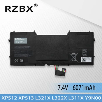 RZBX Y9N00 C4K9V Аккумулятор для ноутбука DELL XPS DUO 12 ULTRABOOK 12-L221x 9Q23 9Q33 9333 NVR98 XPS12D-1508/5708/2708/1701/2508/1501