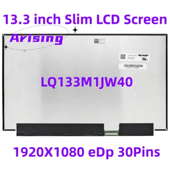 LQ133M1JW40 ЖК-дисплей с Матричным экраном 13,3 Дюйма FHD IPS 30 Контактов 100% sRGB Сменная Панель