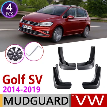 для Volkswagen VW Golf Sportsvan SV 2014 ~ 2019 Mk7 2014 ~ 2019 Брызговик На Крыло, Брызговики, Аксессуары 2015 2016 2017 2018