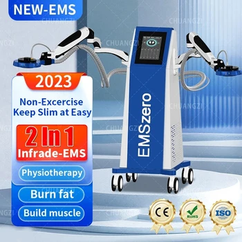 Новое инфракрасное тепло RF 6500W Nova EMS HI-EMT скульптура тела мышечная машина вес инфракрасное тепло электромагнитное slimmingNew infr