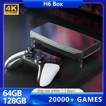Игровая приставка Игровая коробка для PS1/N64/ARC 20000 Игр 128 Г 64 Г С 2,4 Г Беспроводными Контроллерами 4k HD TV Ретро Мини ТВ Коробка