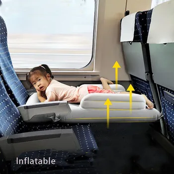 Детский Надувной матрас, надувная кровать, автомобиль Teavel, самолет, Высокоскоростное путешествие по железной дороге, автономное вождение, артефакт сна Сзади