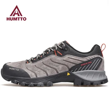 Мужская походная обувь HUMTTO, зимняя спортивная обувь для скалолазания на открытом воздухе, прогулочная обувь, Теплые повседневные треккинговые кроссовки, женские ботильоны