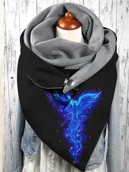 Женский осенне-зимний красивый повседневный шарф-шаль 