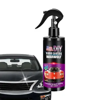Жидкое средство для полировки автомобилей 120 мл, Глянцевая гидрофобная краска против царапин, Защита от царапин, Жидкий герметик для автомобиля, Супер