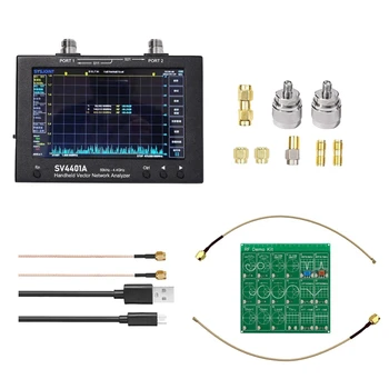 Векторный сетевой анализатор SV4401A + Демонстрационный комплект RF 50 кГц-4,4 ГГц ВЧ-УКВ-УВЧ Антенный Анализатор Металла Для Nanovna Vna