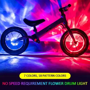 Балансировочный скутер Из прочных материалов, для упражнений и игр, с красочными огнями, легко кататься, безопасно и весело, Детский балансировочный велосипед без педалей