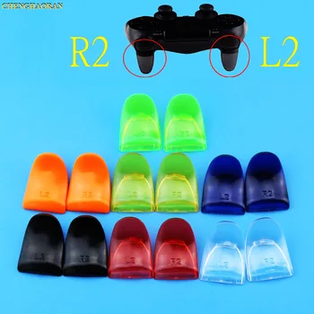 ChengHaoRan 70 пар Изогнутых Кнопок Удлинителя Триггера L2 R2 Комплект Для PlayStation 4 PS4 S/PS4 Slim/PS4 Pro Аксессуары Для игрового контроллера