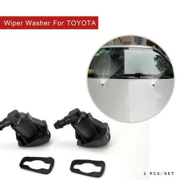 Замена форсунок омывателя переднего лобового стекла Toyota Sienna 04-10 Corolla Solara Tundra Заменяет Распылитель OE # 85381-AE020