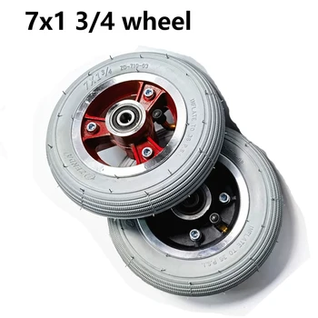 7-дюймовые надувные внутренние наружные шины 7x1 3/4 В сборе с полным колесом Переднего колеса, используемые для передних колес электрических инвалидных колясок