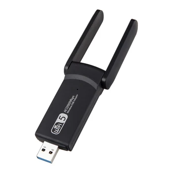 5шт USB Wifi Адаптер 1200 Мбит/с USB Сетевая карта 1200 Мбит/с WiFi Ключ USB LAN Ethernet Двухдиапазонный 2,4 G 5,8 G