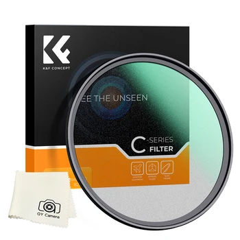Диффузионный фильтр для линз K & F Concept 55 мм 1/2 Черный Pro Mist С просветляющим покрытием Sigma 56 мм Серии F1.4 E C