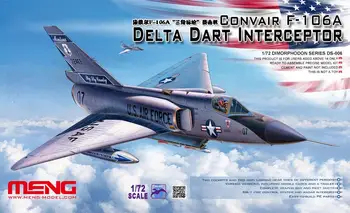 Модель Meng 1/72 DS-006 Convair F-106A Delta Dart Interceptor Model kit