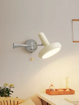 Креативный настенный светильник в скандинавском стиле для гостиной, прихожей, прикроватной тумбочки для спальни, Ретро Выдвижной настенный светильник для кабинета и чтения
