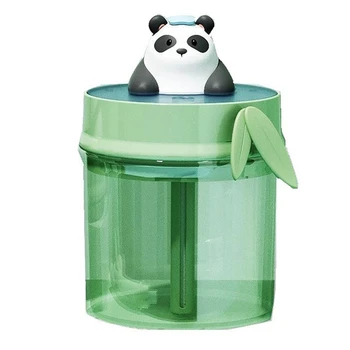 Panda Высокопроизводительный Увлажнитель воздуха USB Maker Распылитель Без Звука Ультразвуковой Увлажнитель воздуха Для детей Подарок Зеленый