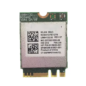 RTL8821CE 802.11AC Wi-Fi + BT 4.2 Карта адаптера SPS 915621-001 Беспроводная Сетевая карта Для Hp ProBook 450 G5 PB430 G5