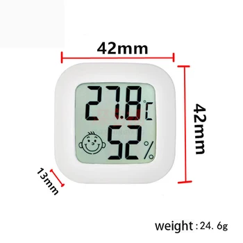 Мини ЖК-цифровые Портативные электронные Термометры Гигрометры для комнаты, Аксессуары для ванной комнаты, Мебель Termometr Digital