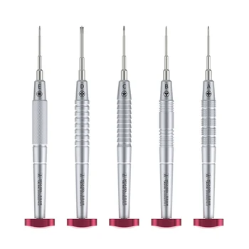 Набор прецизионных магнитных отверток Cross Pentalobe Y0.6 с алюминиевой ручкой, отвертка для iPhone X 8 7 6, наборы инструментов для ремонта открывания