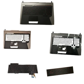 Клавиатура ноутбука Верхняя Крышка Корпуса C Подставкой для Рук В виде Ракушки Для ASUS G752 G752V G752VL G752VM G752VS G752VT VY GFX72 GFX72V Черный US RU