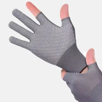 Летние велосипедные перчатки с полупальцами, противоскользящие, защищающие от пота Велосипедные перчатки для рук, мужские женские дышащие спортивные перчатки для езды на шоссейном велосипеде