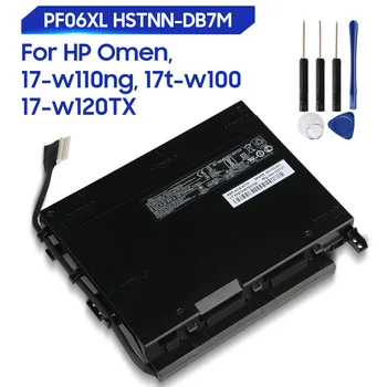 Сменный аккумулятор для HP Omen 17-W110NG 17-W119TX 17T-W100 17-W120TX 853294-850 PF06XL HSTNN-DB7M Перезаряжаемый 8300 мАч