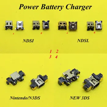 Разъем питания Зарядное Устройство Док-станция для зарядки Разъем для Nintendo DSi XL NDSi NDSL Разъем постоянного тока Разъем для 3DS 3DSXL/LL NEW 3DS
