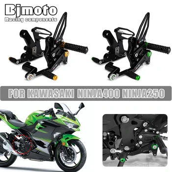 Мотоцикл с ЧПУ Регулируемый задний комплект для ног Kawasaki Z400 Ninja 400 250 Ninja400 Ninja250 2018 2019 2020 2021