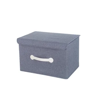 Новый ящик для хранения домашней ткани, моющийся ящик для хранения Jul4103