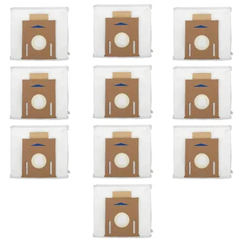 10 Упаковок Вакуумных Мешков для Сбора пыли для Ecovacs DEEBOT OZMO T8 AIVI T8 Max Серии T8 Серии T9 N8 Pro Plus N8 Pro Робот-Пылесос