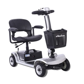 Электрический самокат EHoodax на 4 колесах Для взрослых пожилых людей С ограниченными возможностями, Складной Электрический Самокат для передвижения на открытом воздухе