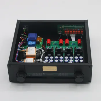 Готовый предусилитель домашнего звука JC-2 класса A, пульт дистанционного управления Hi-Fi, 128 ступенчатый предусилитель громкости