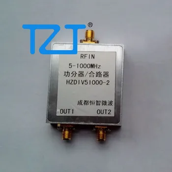 TZT 5 МГц-1000 МГц Радиочастотный Делитель мощности 50 Ом 1 Вт Высококачественный Радиочастотный Объединитель мощности с разъемом SMA-K