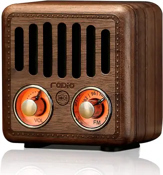REDAMIGO Ретро Классический Портативный FM-радио Bluetooth Динамик С поддержкой TF-карты
