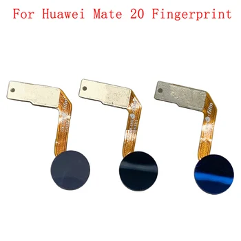 Кнопка Home Датчик отпечатков пальцев гибкий кабель лента для Huawei Mate 20 20X Запасные части для гибкого сенсорного кабеля