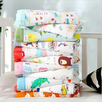 Мягкие детские одеяла из бамбука и хлопка, муслиновое пеленальное одеяло для новорожденных девочек и мальчиков, детское банное полотенце, одежда для отрыжки младенцев