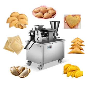 4500 шт./ч Автоматическая машина для приготовления клецек, ручная складная машина для приготовления большого пирога, большая машина для приготовления эмпанады, формовочная машина для приготовления самосы цена