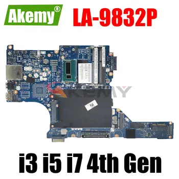 Для DELL Latitude E5440 Материнская плата ноутбука LA-9832P CN-06DTX4 0P9X5M с процессором i3 i5 i7 4-го поколения Материнская плата ноутбука