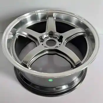 Гоночные легкосплавные диски 5x114,3, 18-дюймовое колесо с 5 отверстиями, 35 серебристых широких выступов