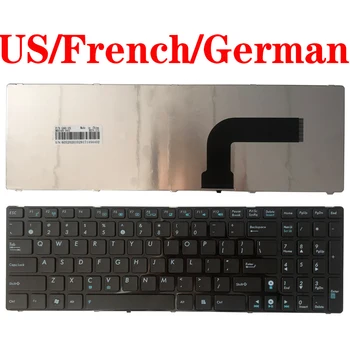 Клавиатура для ноутбука США/FR/Французский/GR/Немецкий для ASUS 04GNQX1KUS00-2 X73SD AEKJ3R00020 X52N MP-09Q33U4-5282 NSK-UGC1D