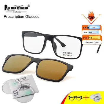 Очки и солнцезащитные очки по индивидуальному заказу В оправе для очков TR90, линзы из смолы, Оправа для очков от близорукости для мужчин