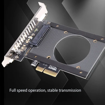 Новый PH46 U2 SFF-8639 для PCIE X4 Карта расширения U2 PCIe X4 для U.2 Riser Card SSD Конвертер SFF 8639 PCI-E GEN3