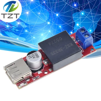 TZT 5V USB Выходной Преобразователь постоянного тока 7V-24V В 5V 3A Понижающий Понижающий Модуль KIS3R33S KIS-3R33S