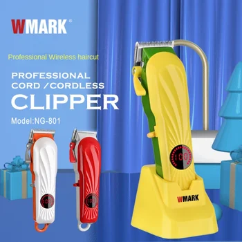 WMARK NG-801 Электрическая масляная головка постепенный электрический толчок ножниц Горячая распродажа Зарядная машинка для стрижки волос