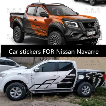 Автомобильные наклейки ДЛЯ Nissan NAVARA 2005-2021, внешний вид кузова, персонализированные модные наклейки для бездорожья, пленка