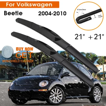 Щетка Стеклоочистителя Автомобиля Для Volkswagen Beetle 2004-2010 Резиновый Силиконовый Стеклоочиститель Для Лобового Стекла 21 
