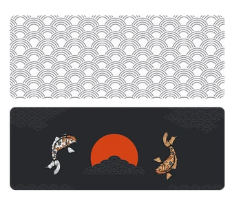 MRGLZY Минималистичная текстура в японском стиле, мужской и женский коврик для мыши, компьютерная клавиатура, настольная игра, Коврик Morandi и Wind
