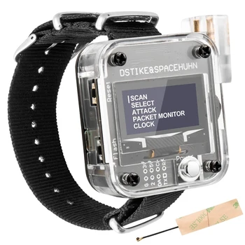 Wifi Deauther Watch V3 ESP8266 Программируемая плата разработки, Носимые умные часы OLED/Контроль/Тестовый инструмент ЛОТ