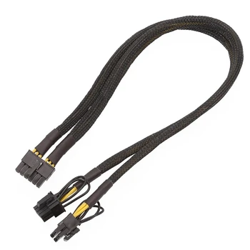 От 12 контактов до двух PCIE 8 контактов (6 + 2 контакта) Кабель питания для модульного кабеля Enermax от 12P до 2x 8P (6 + 2P) разветвителя
